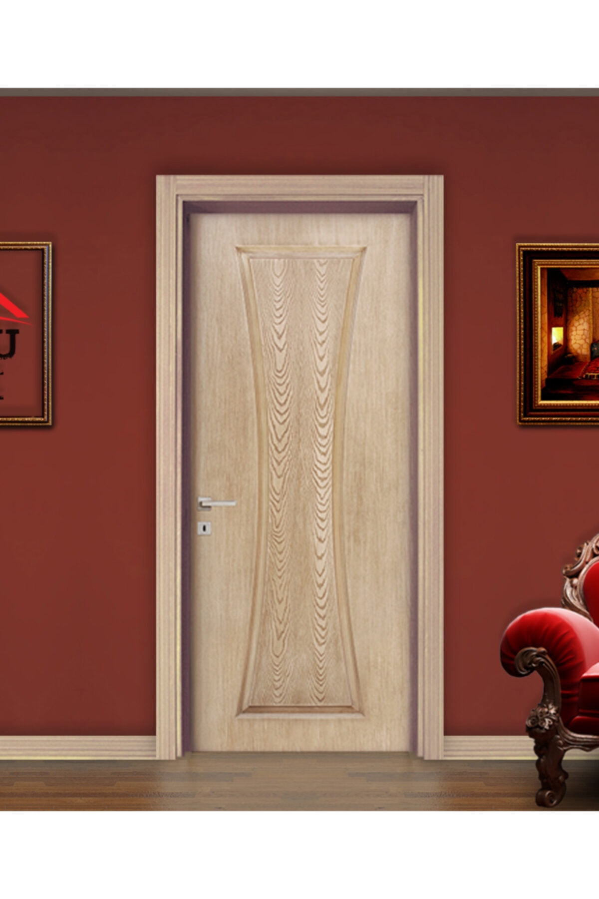 SOYLU KAPI Panel Kapı Iç Mekan Kapısı Ahşap Oda Kapısı